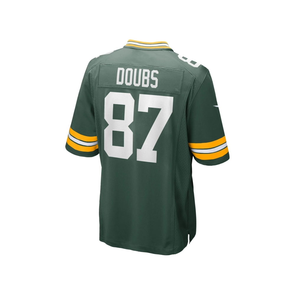 Mens Green Bay Packers Romeo Doubs Green Game Player Jersey