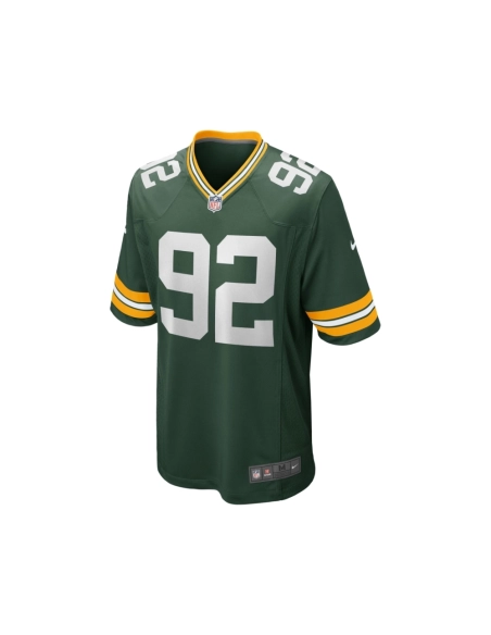 Mens Green Bay Packers Reggie White Green Game Retired Player Jersey