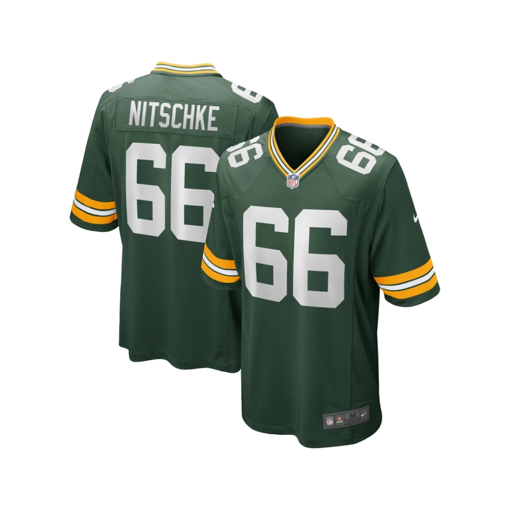 Mens Green Bay Packers Ray Nitschke Green Game Retired Player Jersey