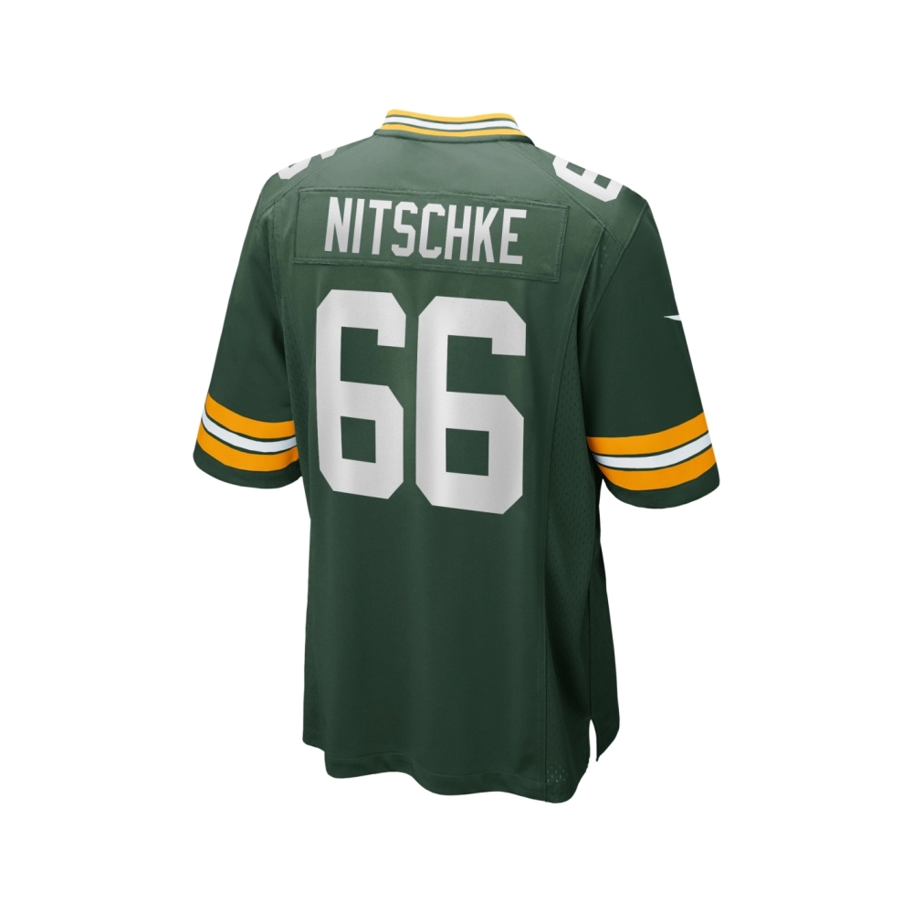 Mens Green Bay Packers Ray Nitschke Green Game Retired Player Jersey