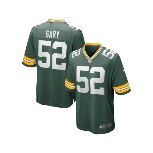 Mens Green Bay Packers Rashan Gary Green Game Jersey
