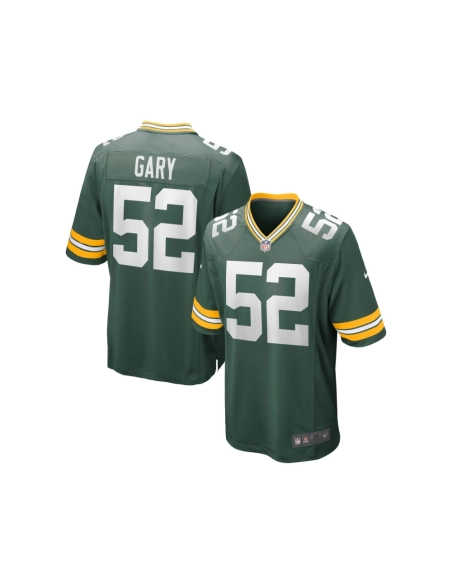 Mens Green Bay Packers Rashan Gary Green Game Jersey
