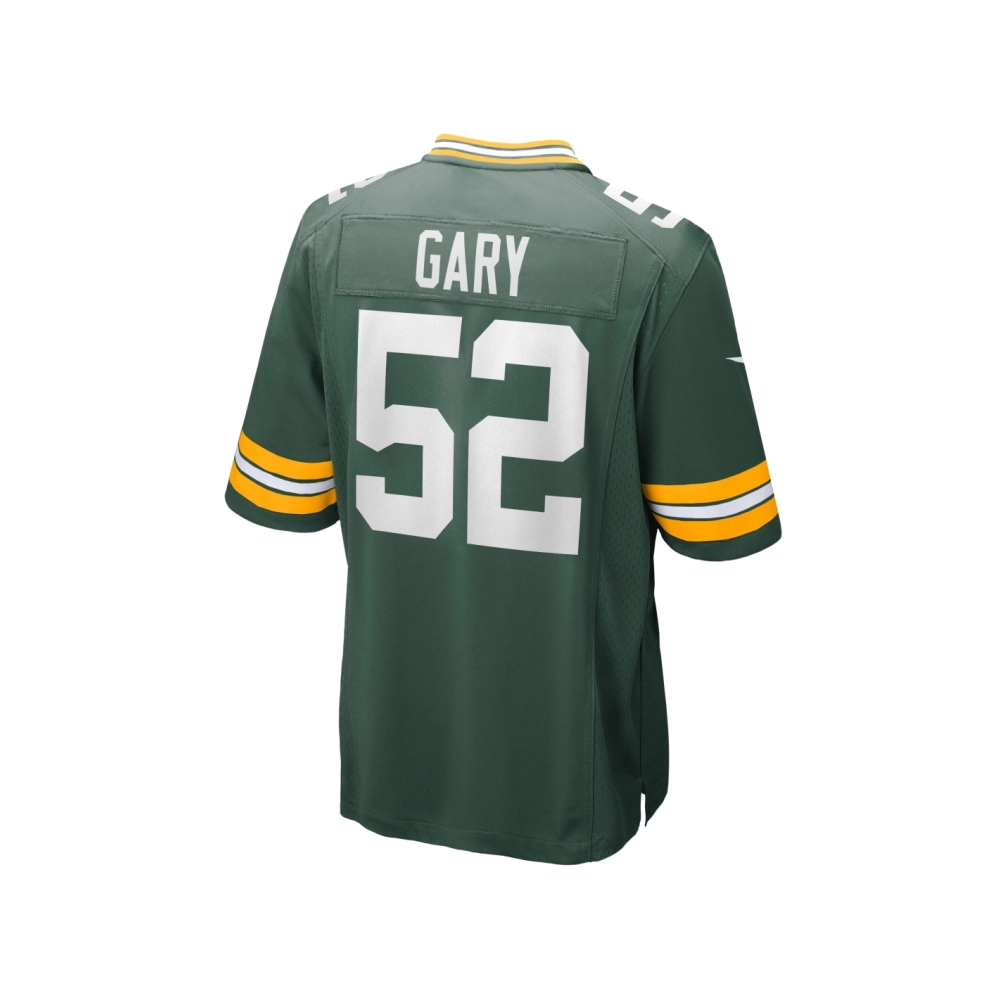 Mens Green Bay Packers Rashan Gary Green Game Jersey