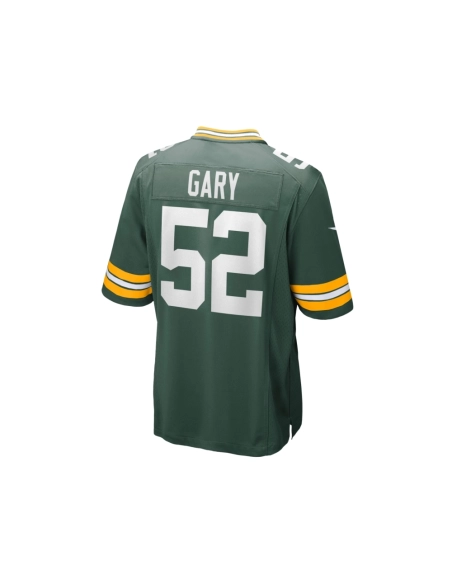 Mens Green Bay Packers Rashan Gary Green Game Jersey