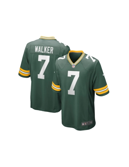 Mens Green Bay Packers Quay Walker Green Player Game Jersey