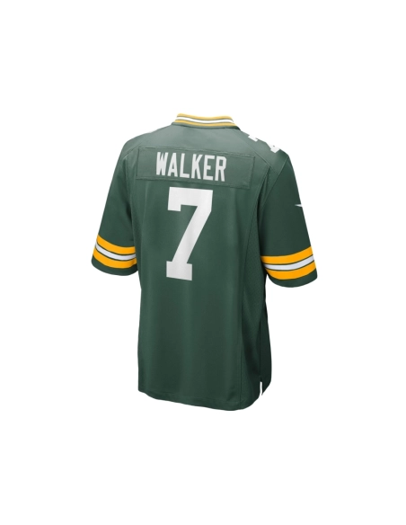 Mens Green Bay Packers Quay Walker Green Player Game Jersey