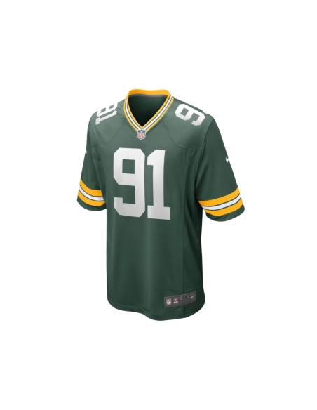 Mens Green Bay Packers Preston Smith Green Game Team Jersey