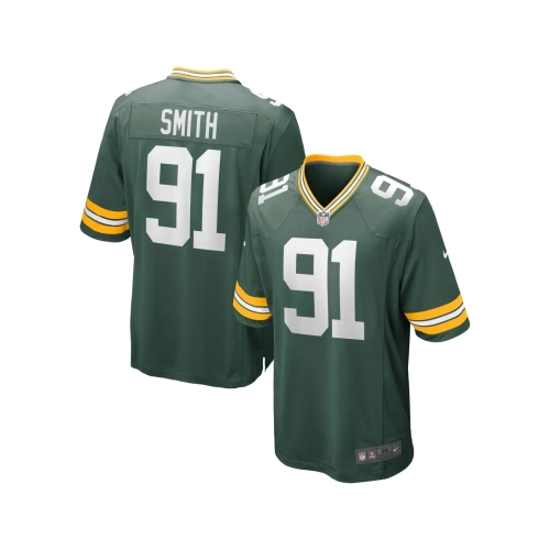 Mens Green Bay Packers Preston Smith Green Game Jersey