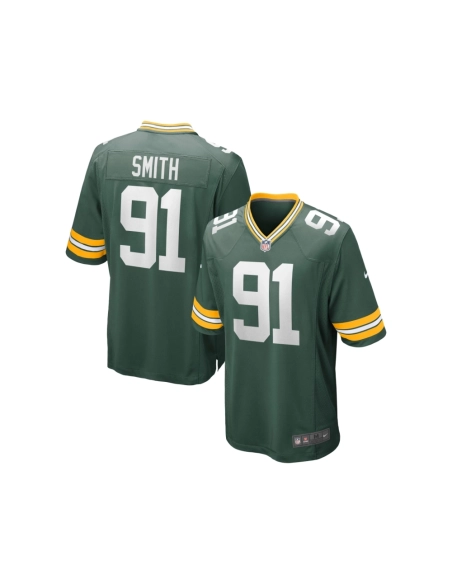 Mens Green Bay Packers Preston Smith Green Game Jersey