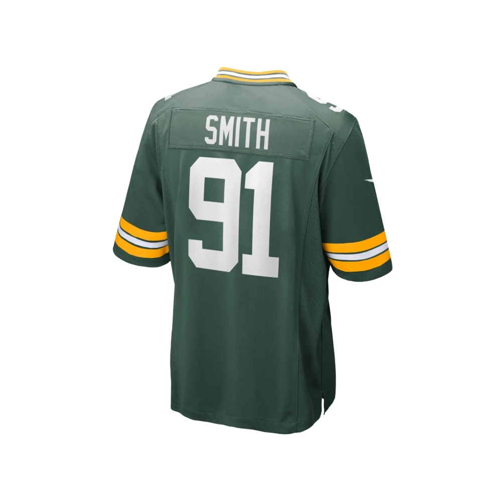 Mens Green Bay Packers Preston Smith Green Game Jersey