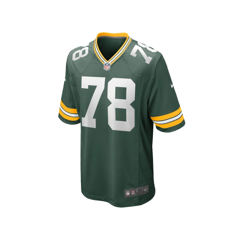 Mens Green Bay Packers Luke Tenuta Green Home Game Player Jersey