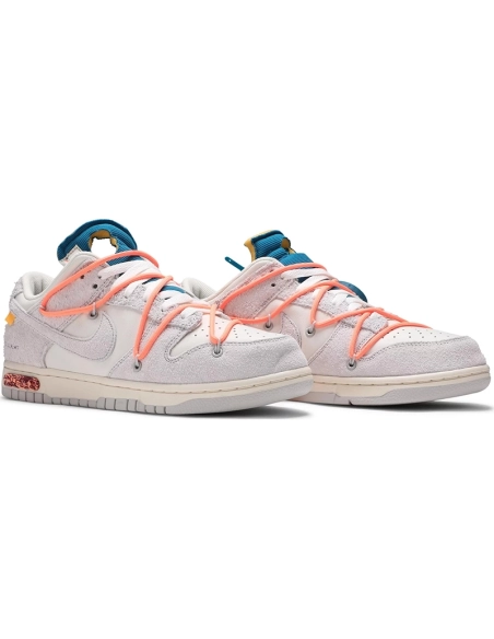 OffWhite x Dunk Low Lot 19 of 50,Dunk SB,NIKE SHOES Reps