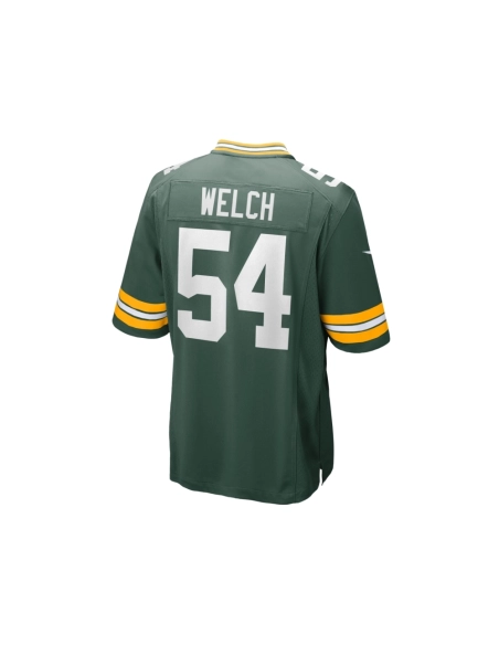 Mens Green Bay Packers Kristian Welch Green Team Game Jersey