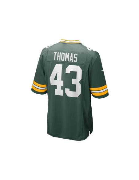 Mens Green Bay Packers Kiondre Thomas Green Game Player Jersey