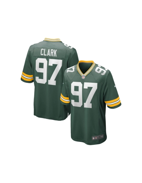 Mens Green Bay Packers Kenny Clark Green Game Jersey