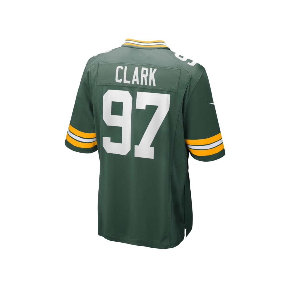 Mens Green Bay Packers Kenny Clark Green Game Jersey