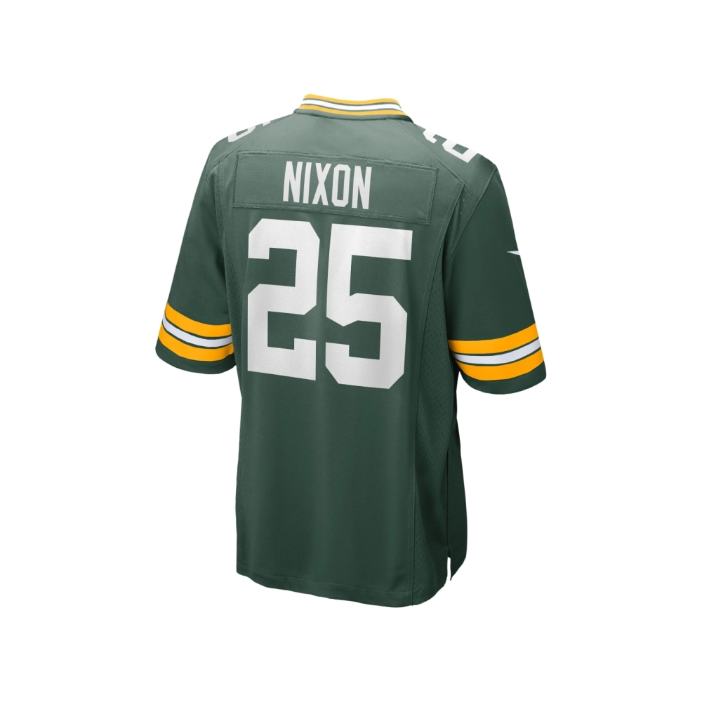 Mens Green Bay Packers Keisean Nixon Green Game Player Jersey