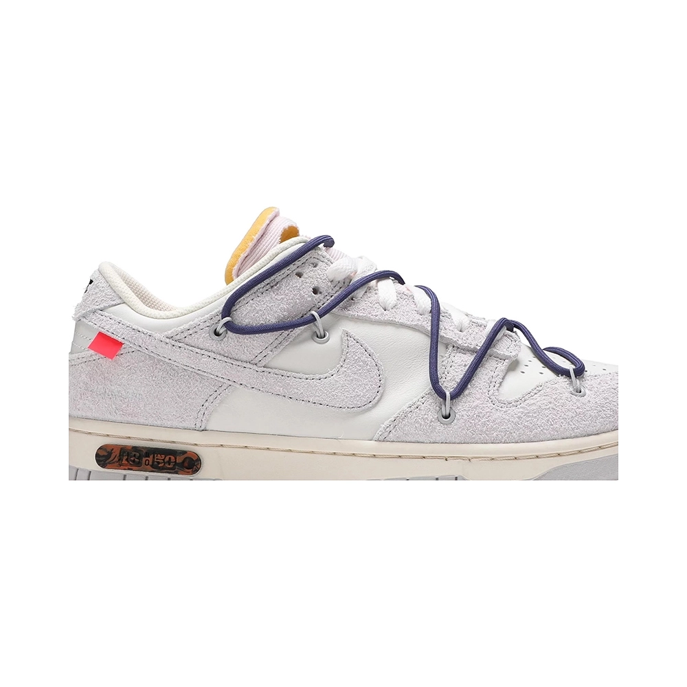 OffWhite x Dunk Low Lot 18 of 50,Dunk SB,NIKE SHOES Reps