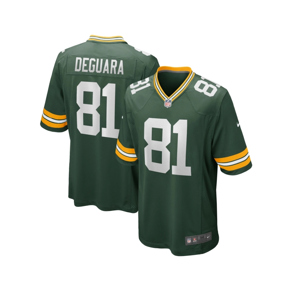 Mens Green Bay Packers Josiah Deguara Green Player Game Jersey