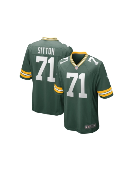 Mens Green Bay Packers Josh Sitton Green Retired Game Jersey