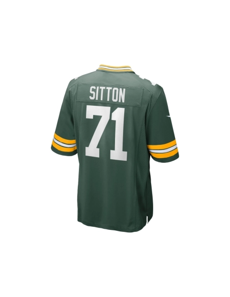 Mens Green Bay Packers Josh Sitton Green Retired Game Jersey