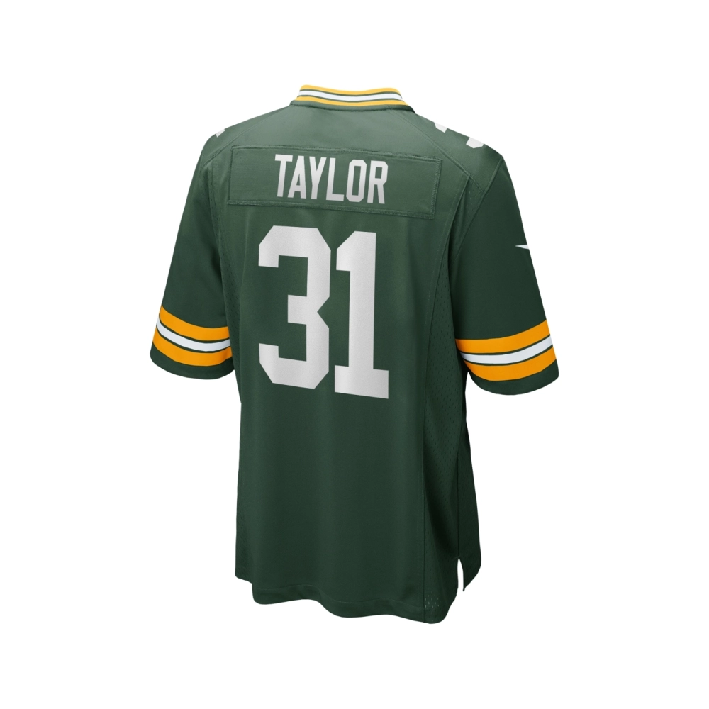 Mens Green Bay Packers Jim Taylor Green Game Retired Player Jersey