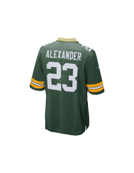 Mens Green Bay Packers Jaire Alexander Green Game Team Jersey