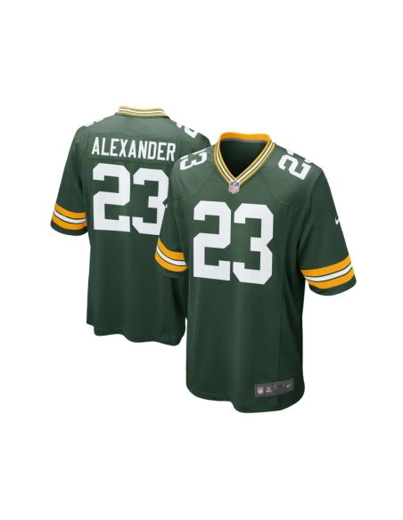 Mens Green Bay Packers Jaire Alexander Green Game Player Jersey