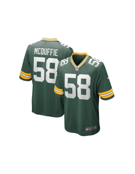 Mens Green Bay Packers Isaiah McDuffie Green Game Jersey