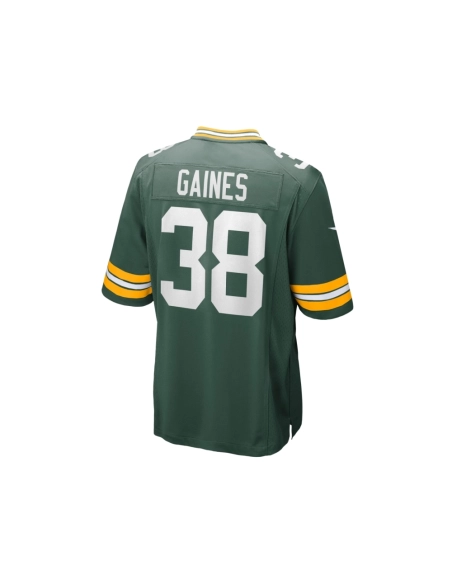 Mens Green Bay Packers Innis Gaines Green Game Jersey