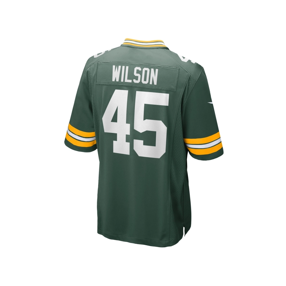 Mens Green Bay Packers Eric Wilson Green Home Game Player Jersey