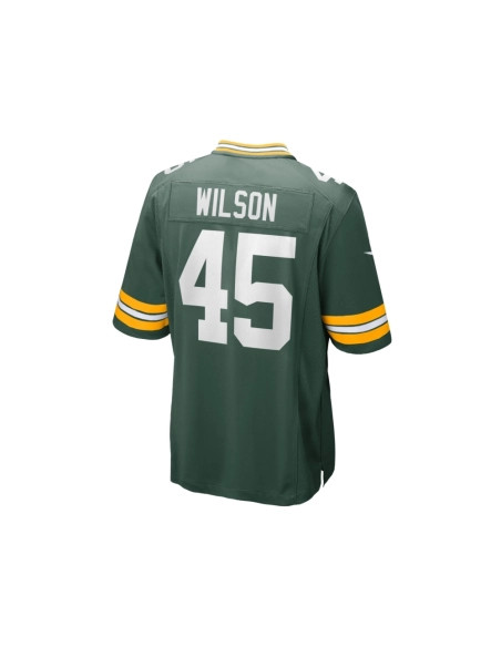 Mens Green Bay Packers Eric Wilson Green Home Game Player Jersey