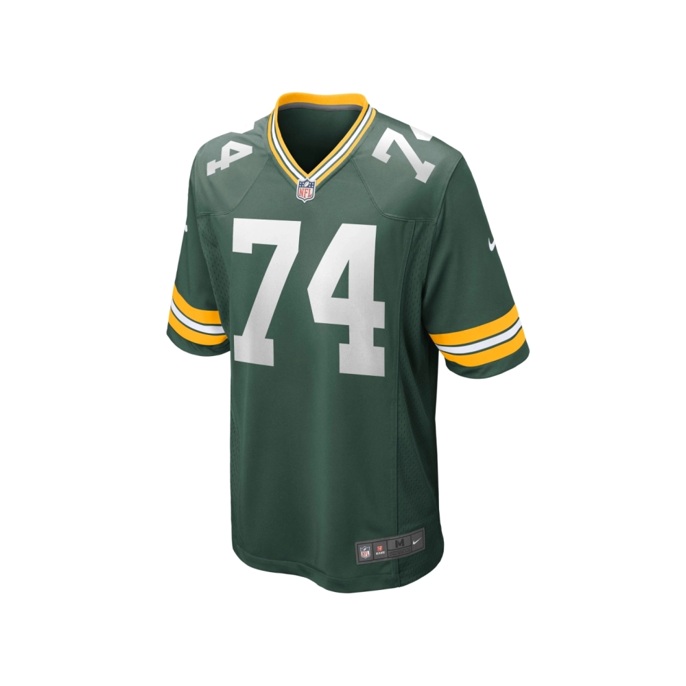 Mens Green Bay Packers Elgton Jenkins Green Game Jersey