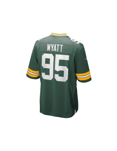 Mens Green Bay Packers Devonte Wyatt Green Player Game Jersey