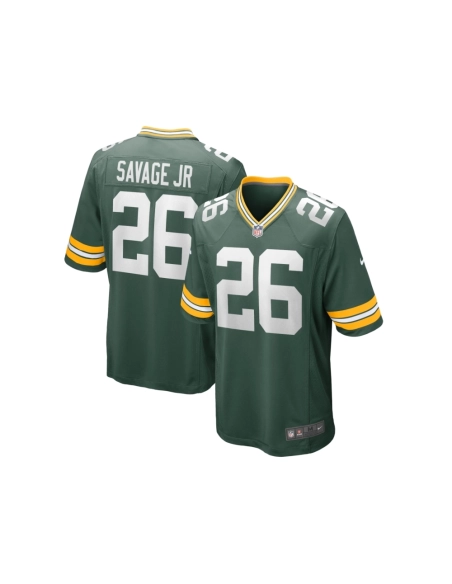 Mens Green Bay Packers Darnell Savage Jr. Green Game Team Jersey