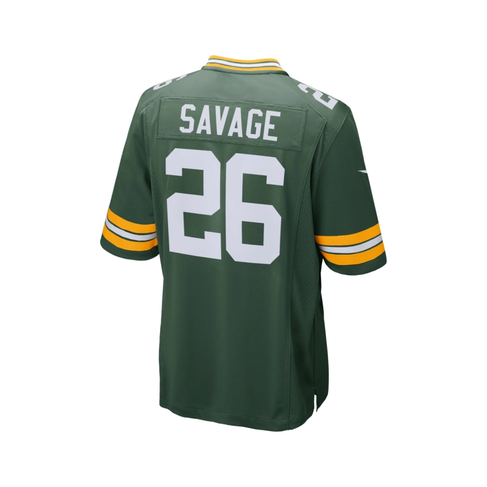 Mens Green Bay Packers Darnell Savage Green Game Jersey