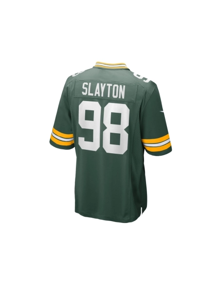 Mens Green Bay Packers Chris Slayton Green Game Player Jersey