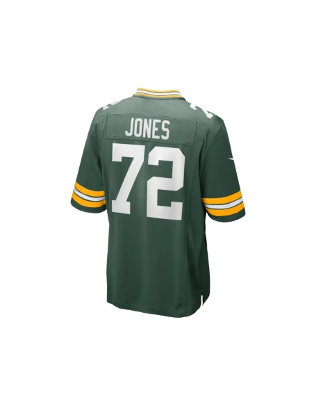 Mens Green Bay Packers Caleb Jones Green Game Player Jersey