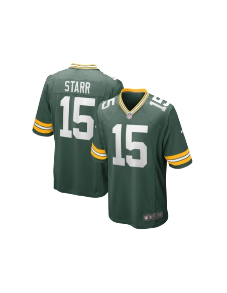 Mens Green Bay Packers Bart Starr Green Retired Player Game Jersey