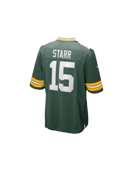 Mens Green Bay Packers Bart Starr Green Retired Player Game Jersey