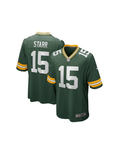 Mens Green Bay Packers Bart Starr Green Game Retired Player Jersey