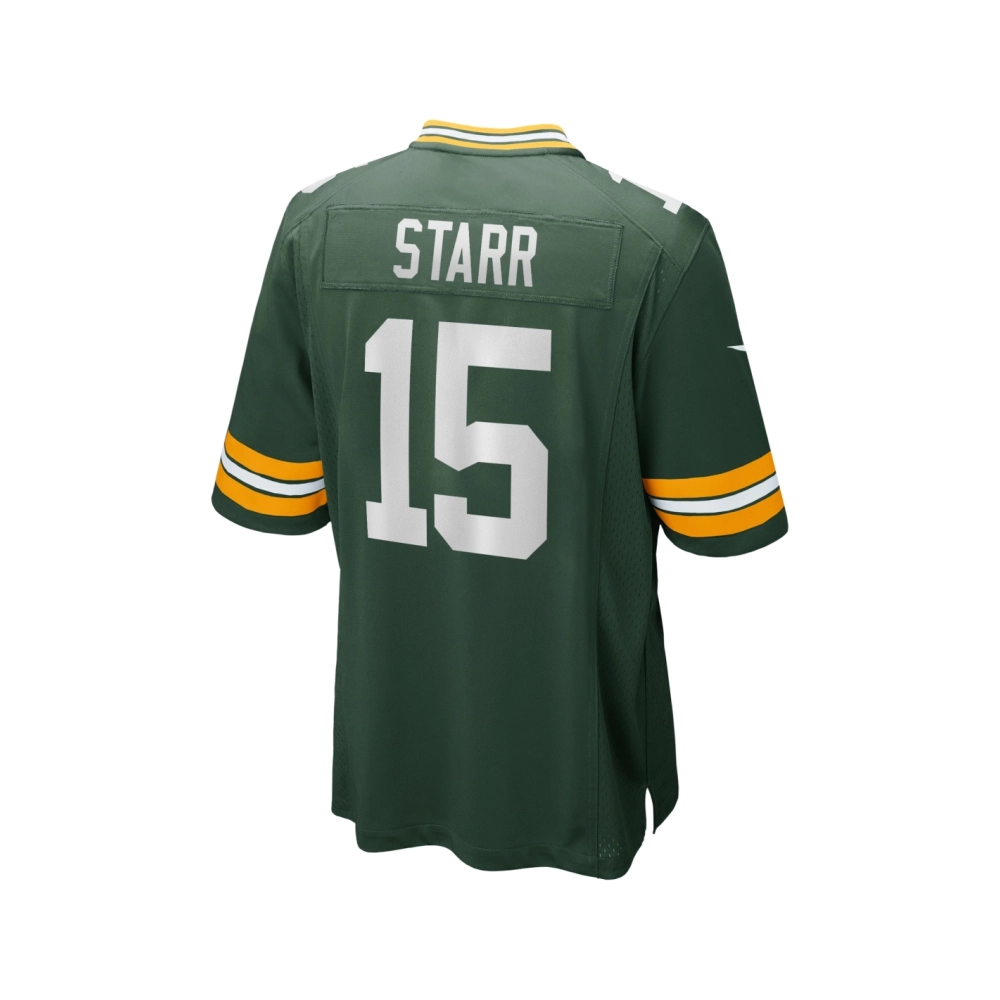 Mens Green Bay Packers Bart Starr Green Game Retired Player Jersey