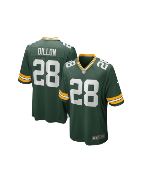 Mens Green Bay Packers AJ Dillon Green Team Game Jersey