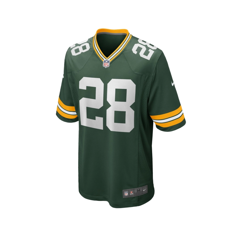 Mens Green Bay Packers AJ Dillon Green Team Game Jersey