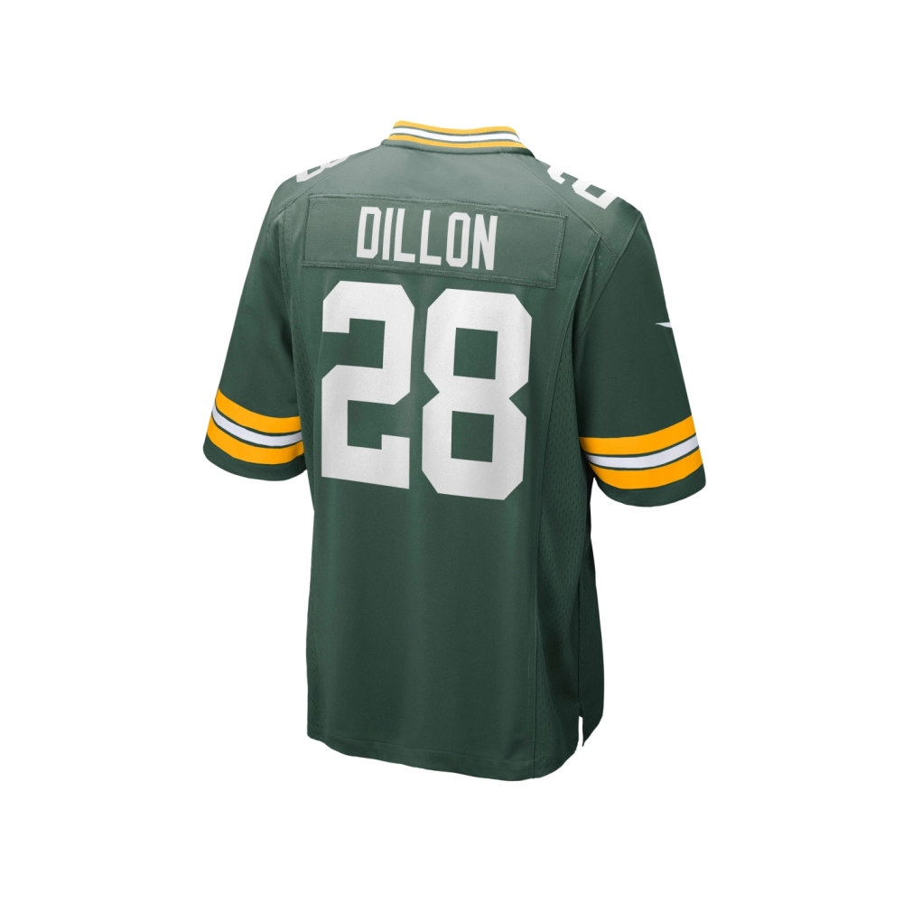 Mens Green Bay Packers AJ Dillon Green Game Jersey
