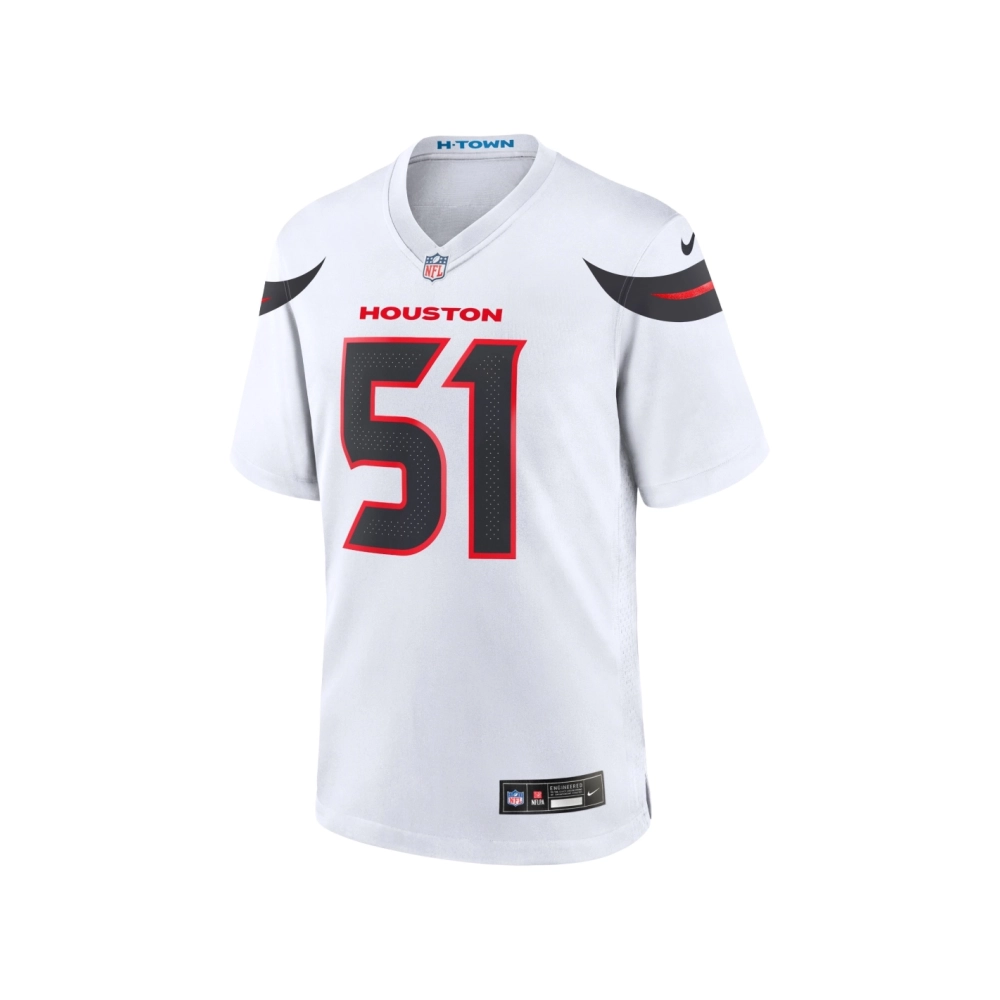Mens Houston Texans Will Anderson Jr. White Game Jersey