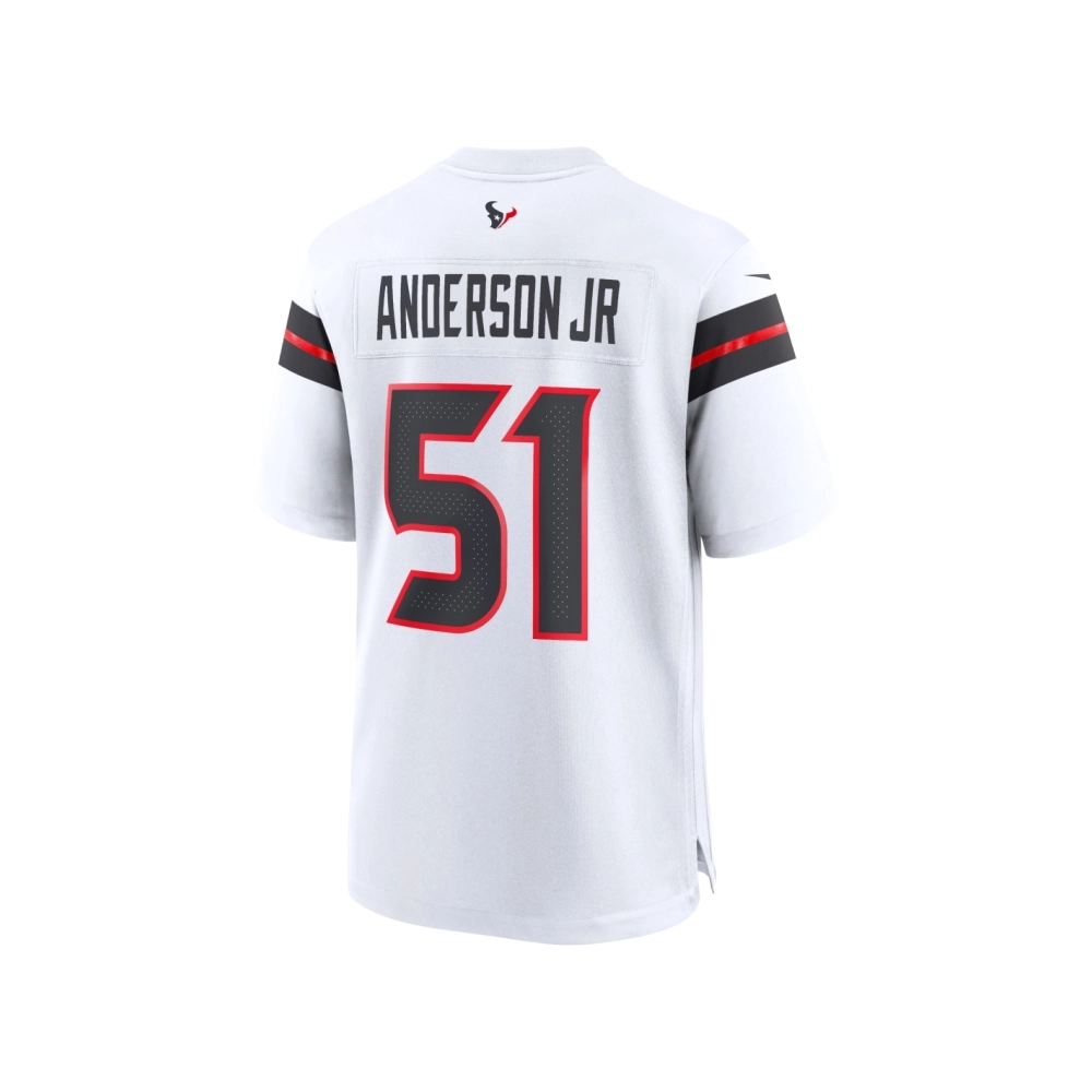 Mens Houston Texans Will Anderson Jr. White Game Jersey