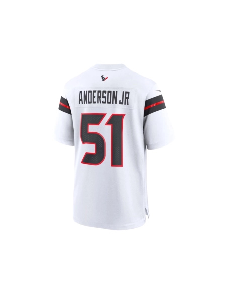Mens Houston Texans Will Anderson Jr. White Game Jersey