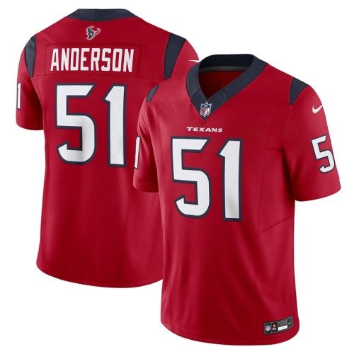 Mens Houston Texans Will Anderson Jr. Red Vapor F.U.S.E. Limited Jersey