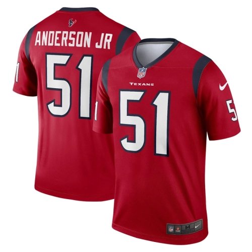 Mens Houston Texans Will Anderson Jr. Red Legend Jersey